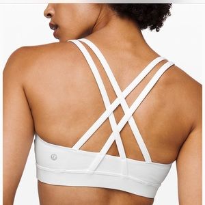 Lululemon energy bra in white size women’s size 6